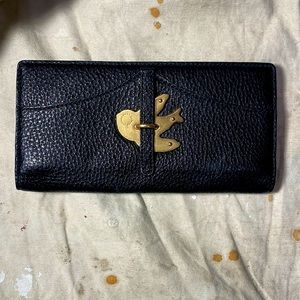 NWOT BLACK LEATHER MARC JACOBS BIRD WALLET